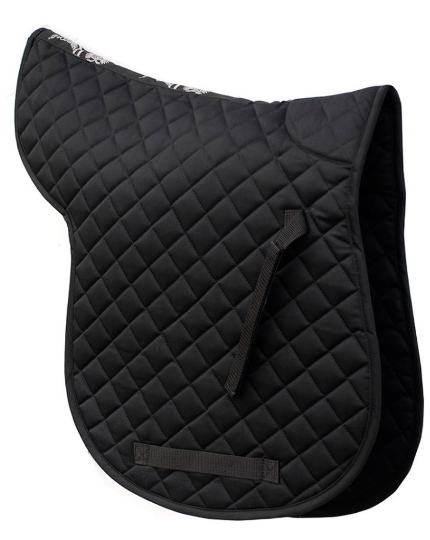 Black Rhinegold Quilted Numnah