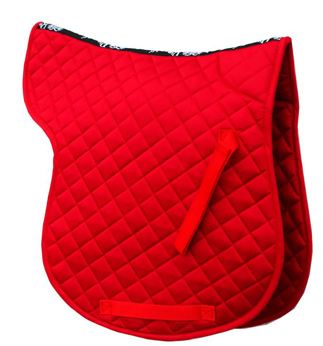 Rhinegold Twin Bound Saddle Cloth Blanket Rhinegold Tapis De Selle à Double Reliure COB Bleu Roi Tapis Equitation
