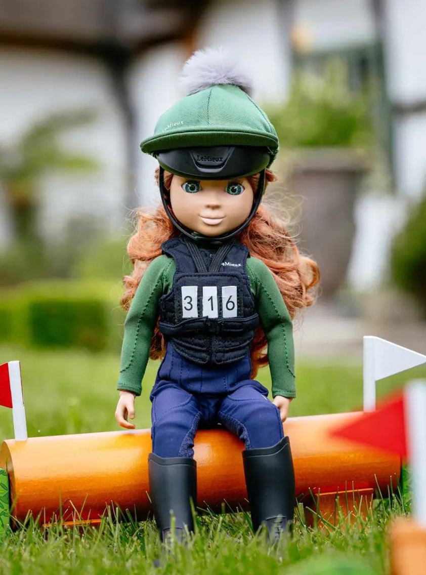 Black Toy Rider Body Protector and Number Bib