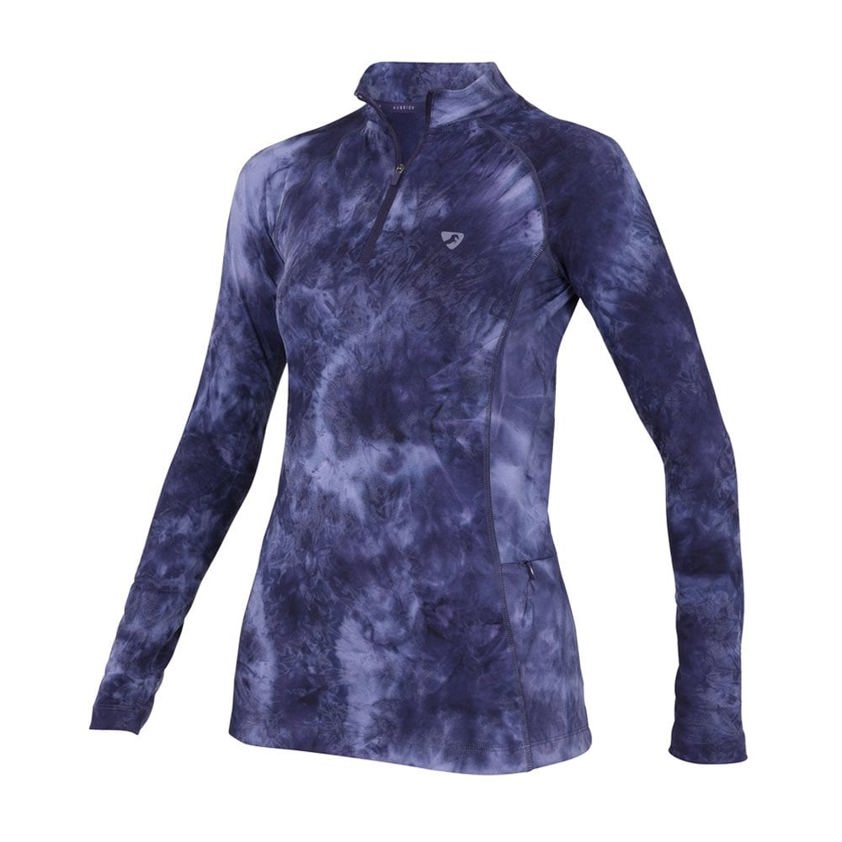 Navy Tie Dye Aubrion Revive Base Layer