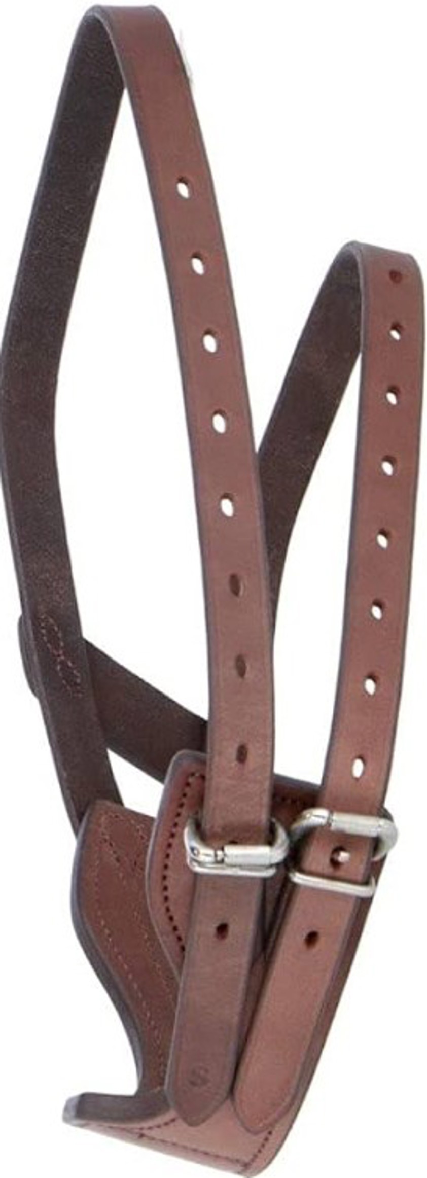 Tan Shires Leather Anti-Crib Collar