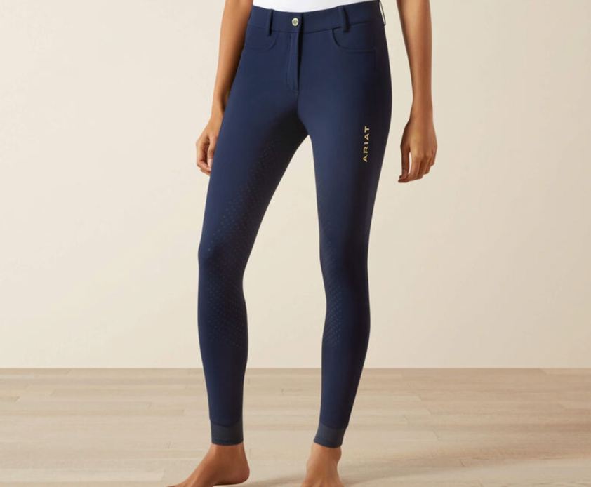 Navy Ariat Tri Factor NT Full Seat Breech