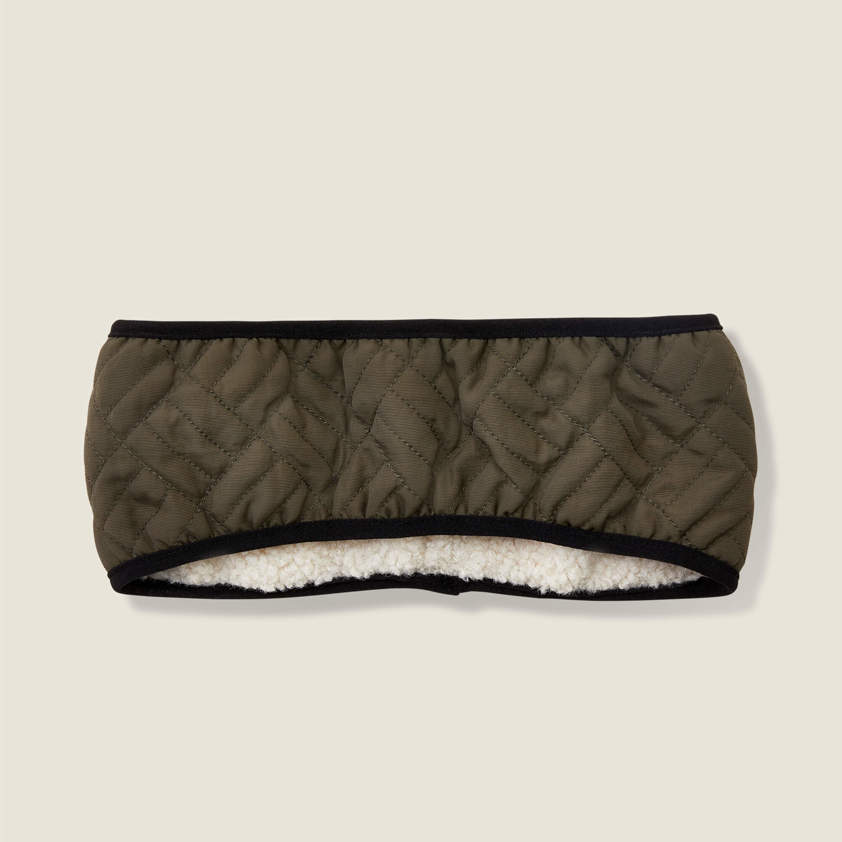 Olive Green Ariat Reversible Quilted Headband