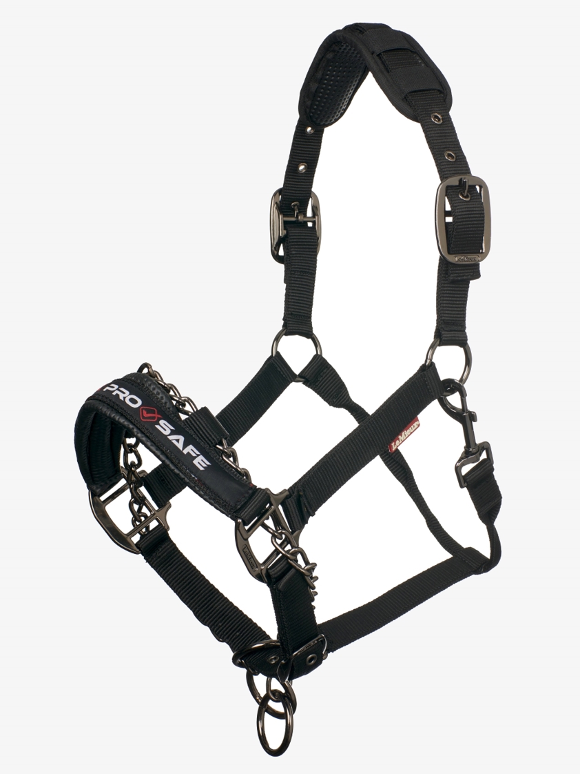 Black LeMieux Pro Safe Control Headcollar