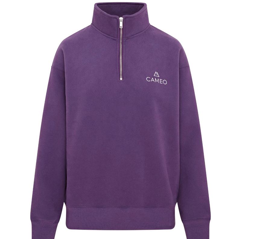 Purple Cameo Junior Mid Layer Sweatshirt