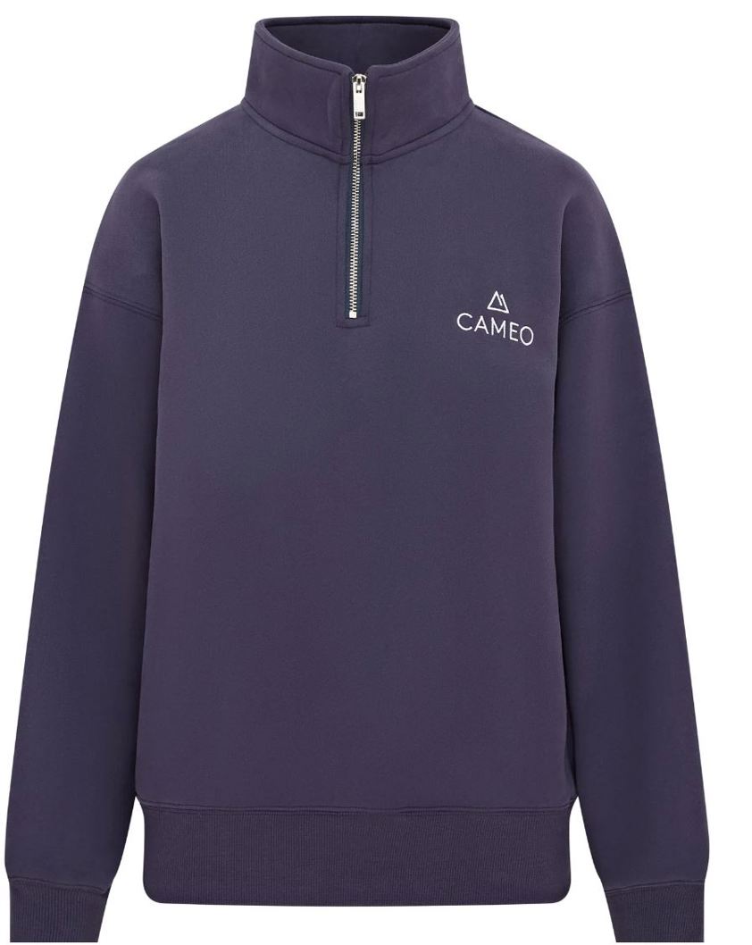 Navy Cameo Junior Mid Layer Sweatshirt