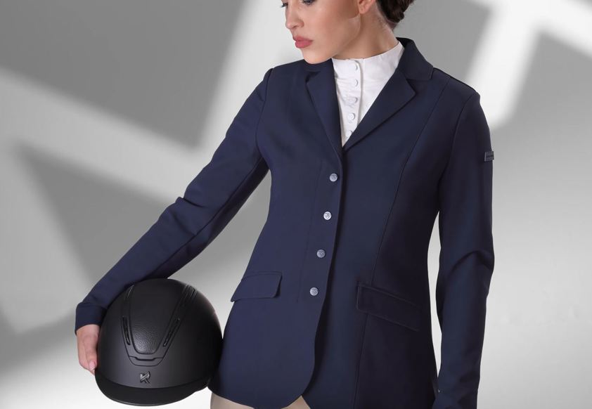Navy Aubrion Optima MX Show Jacket