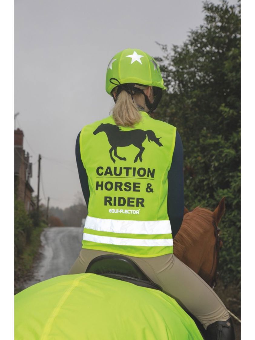 Yellow Equi-Flector Junior Safety Vest