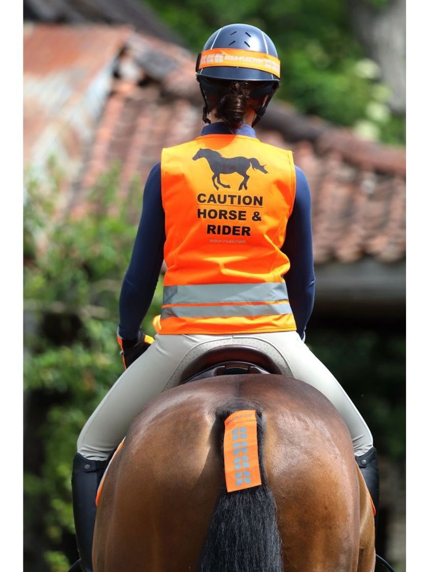 Orange Equi-Flector Junior Safety Vest