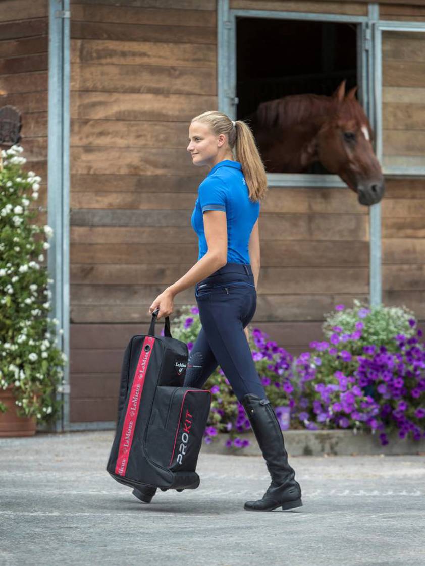 Black LeMieux Hat and Boot Bag