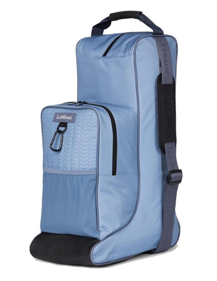 Powder Blue LeMieux Hat and Boot Bag