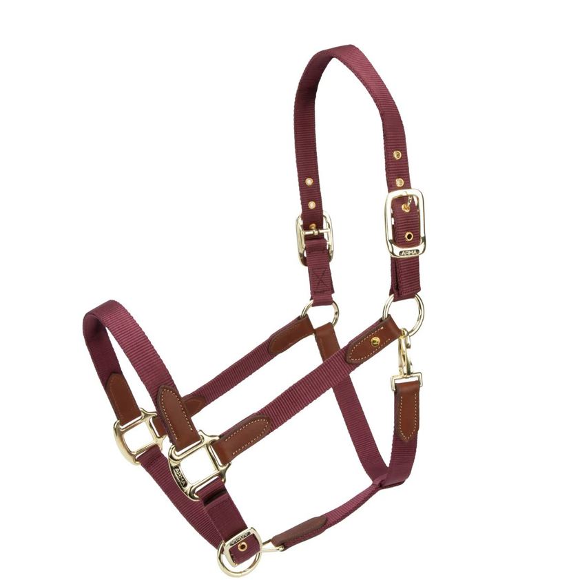 Black Cherry Arma Porto Headcollar