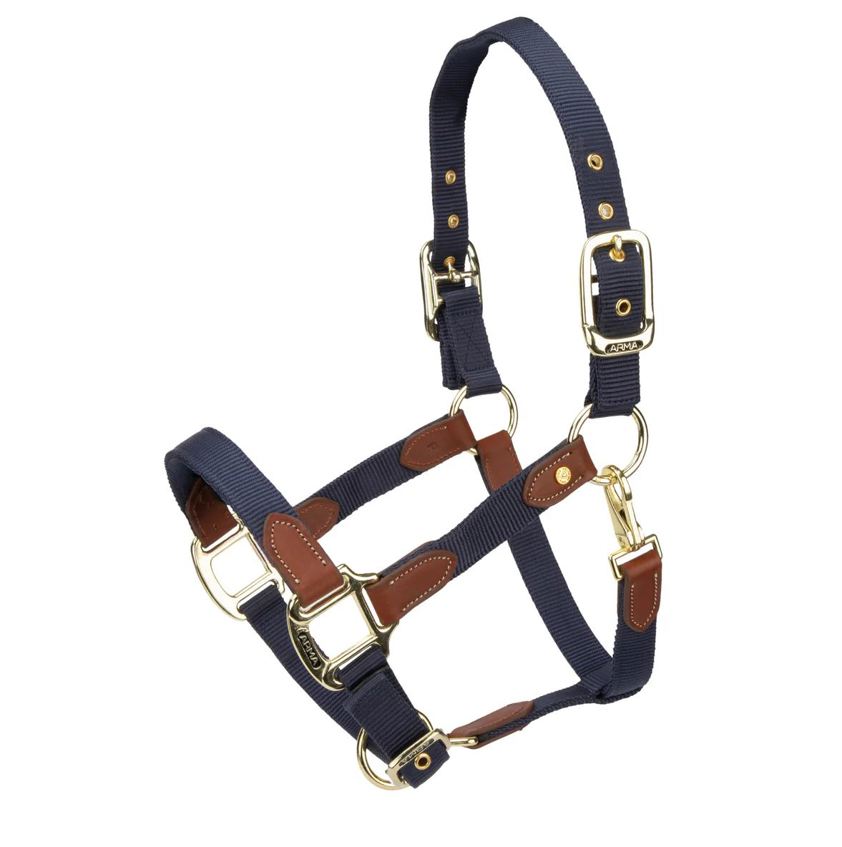 Navy Arma Porto Headcollar