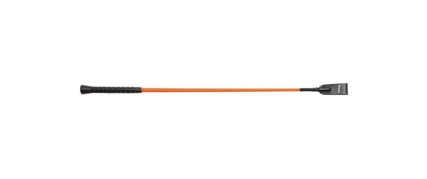 Orange Shires Plain Whip
