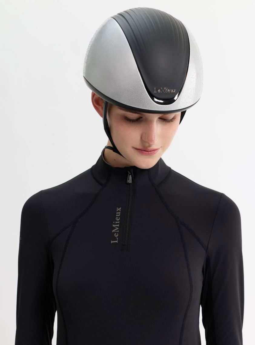 Silver LeMieux Vexa® Skull Helmet
