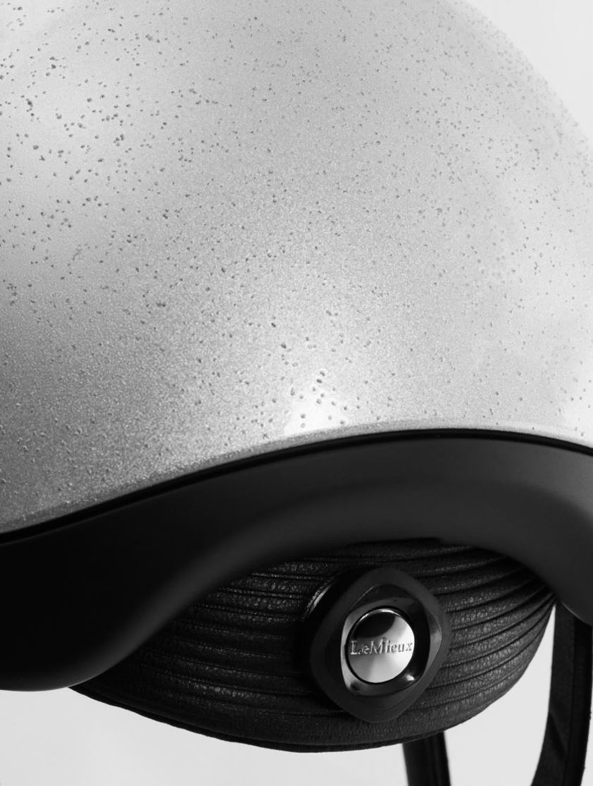 Silver LeMieux Vexa® Skull Helmet