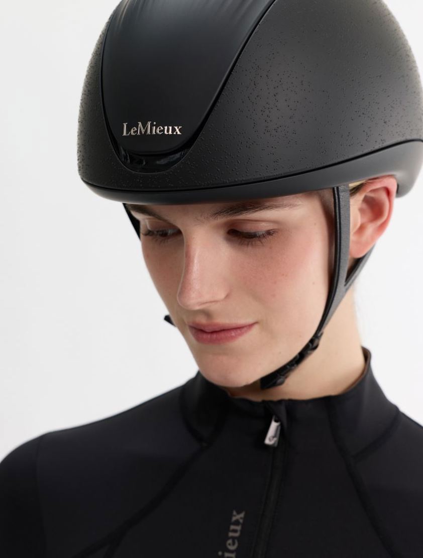 Black LeMieux Vexa® Skull Helmet