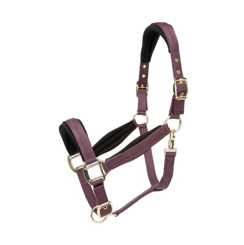 Black Cherry Arma Padded Headcollar
