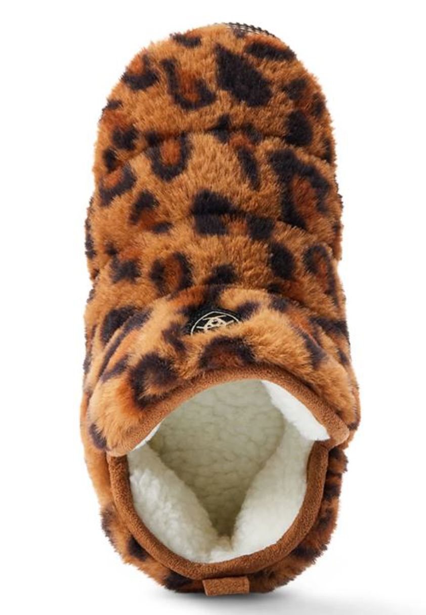 Leopard Print Ariat Bootie Slipper