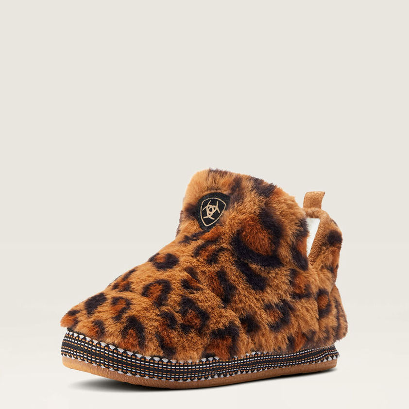 Leopard Print Ariat Bootie Slipper