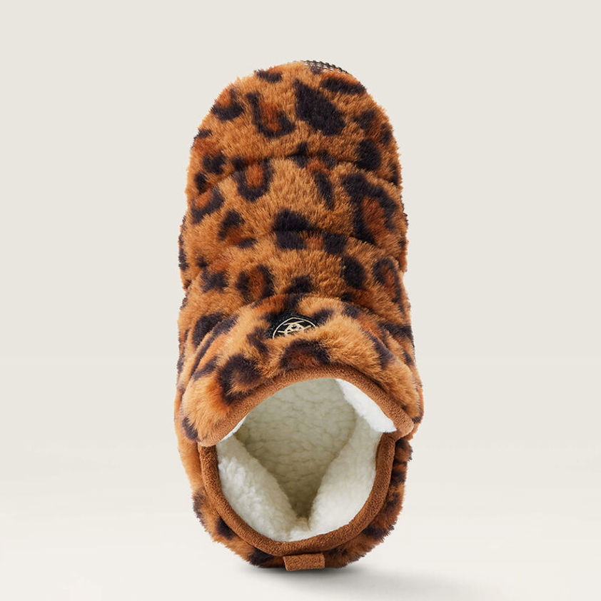 Leopard Print Ariat Bootie Slipper