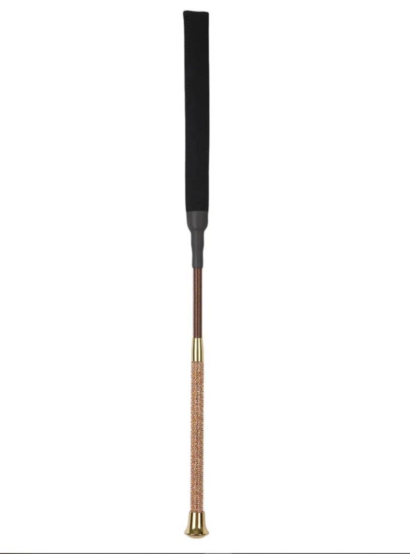 Espresso LeMieux Brilliance Baton Whip
