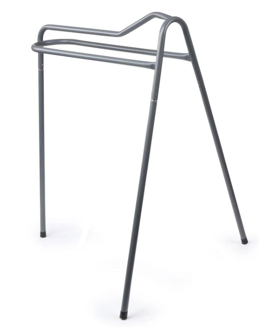 Grey Collapsible Saddle Stand