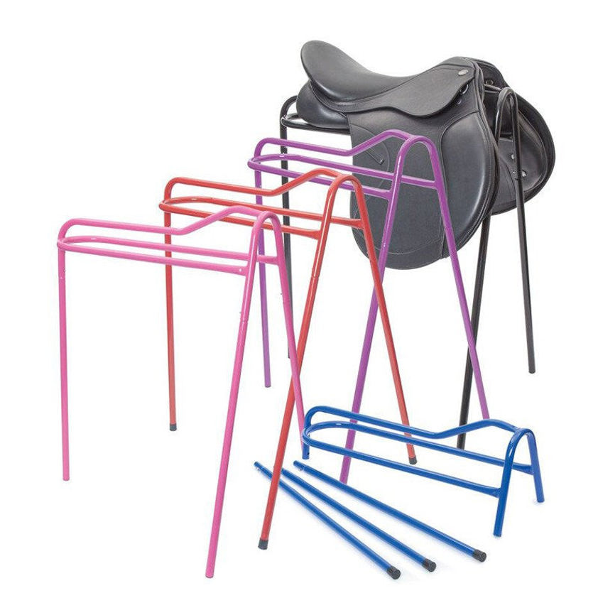 Grey Collapsible Saddle Stand