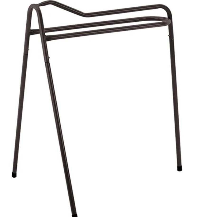Black Collapsible Saddle Stand