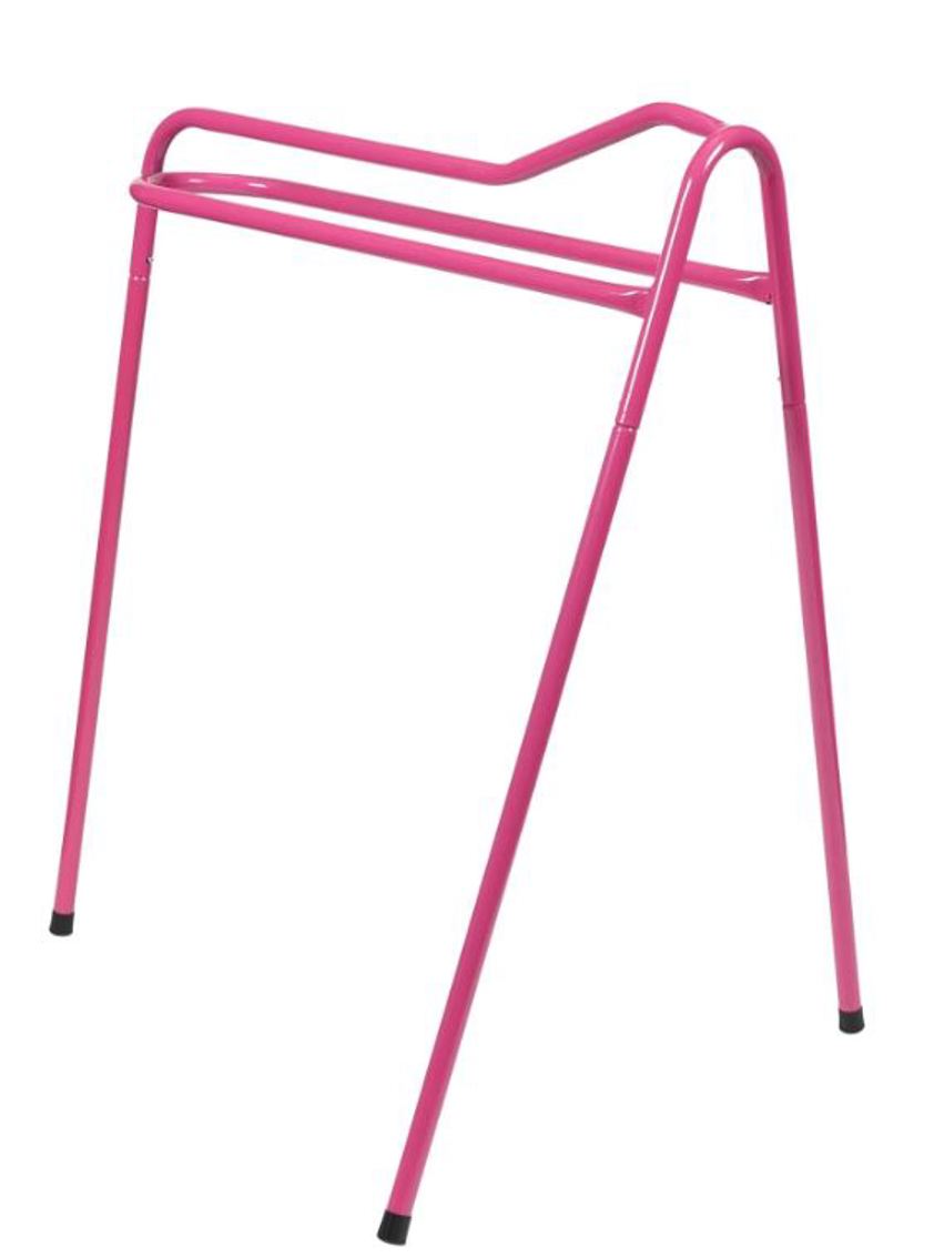 Pink Collapsible Saddle Stand