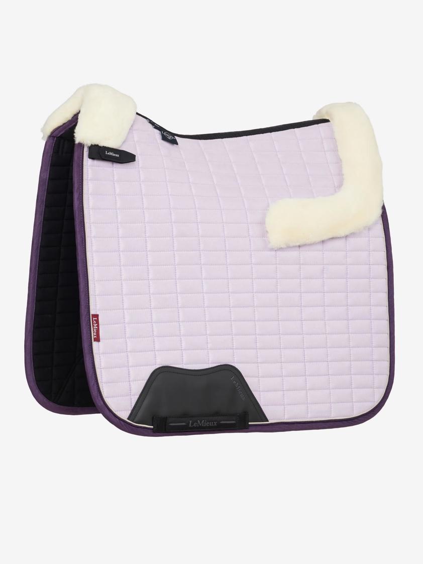 Lilac LeMieux Merino Suede Dressage Saddlecloth