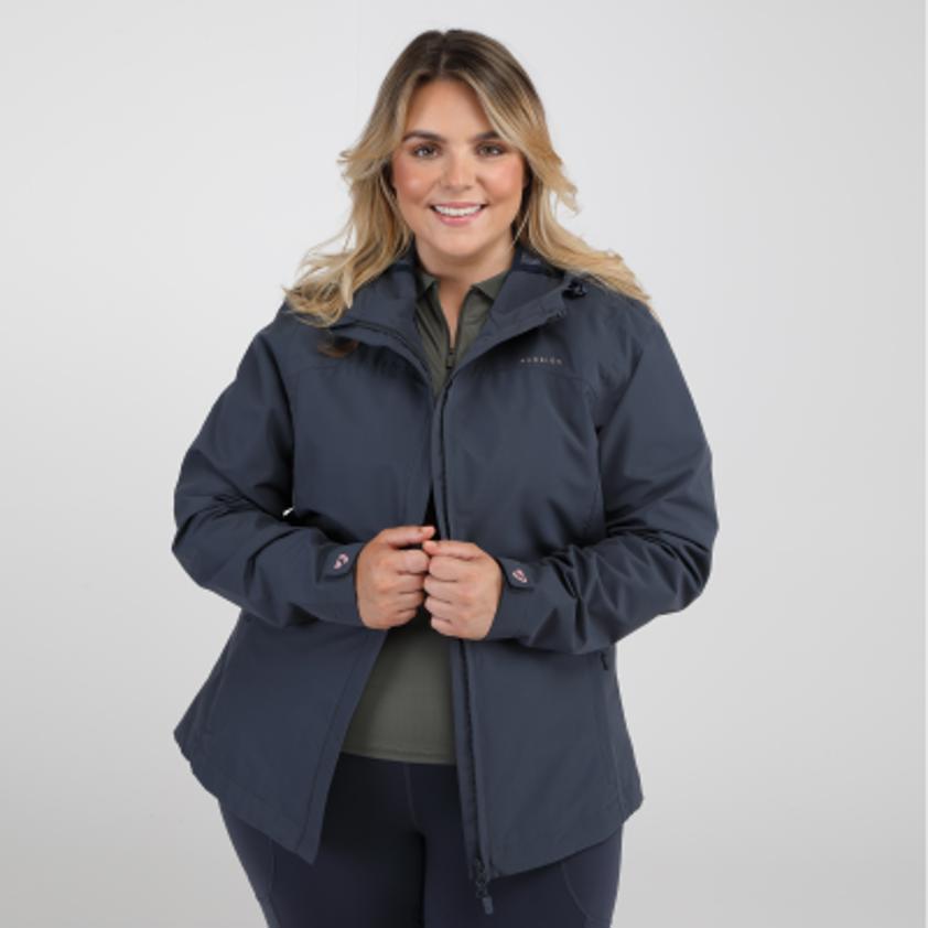 Navy Aubrion Womens Cloudburst Raincoat