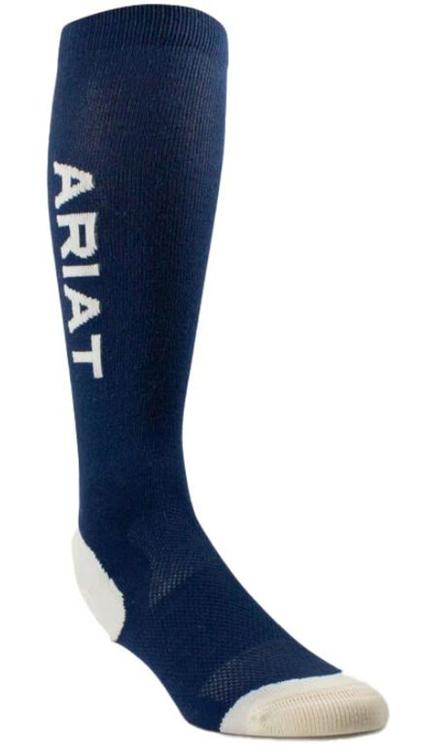 Navy/Summer Sand Ariat Tek Performance Socks