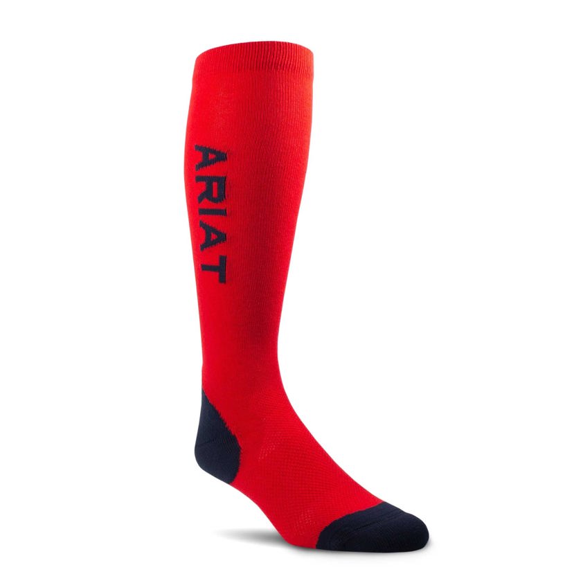 Navy/Red Ariat Tek Performance Socks