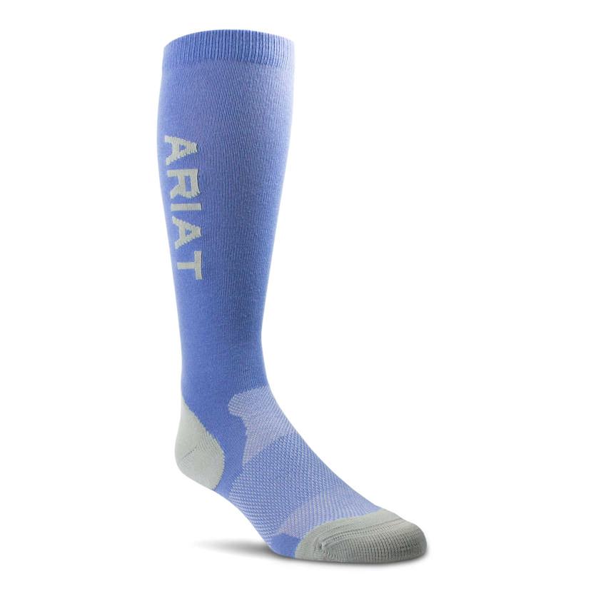 Blue/Grey Ariat Tek Performance Socks