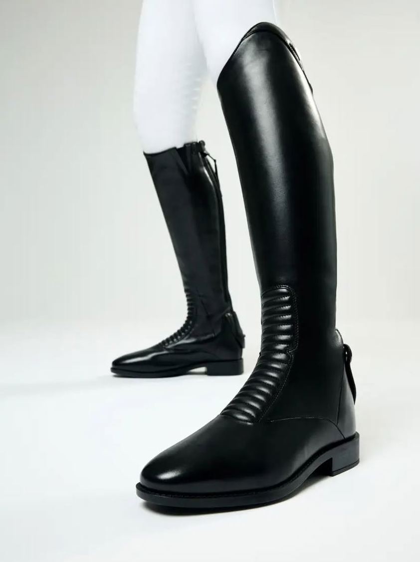 Black LeMieux Essence Quilted Riding Boot