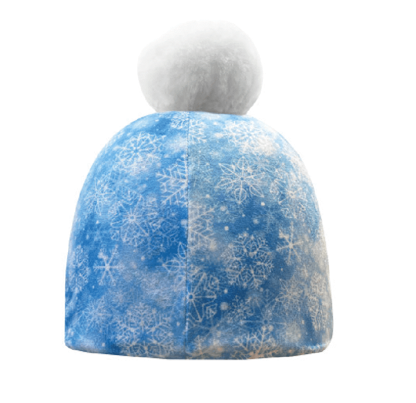 Fjord Snowflake Novelty Skull Cap Cover