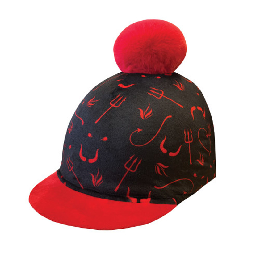 Devilsh Pom Novelty Skull Cap Cover