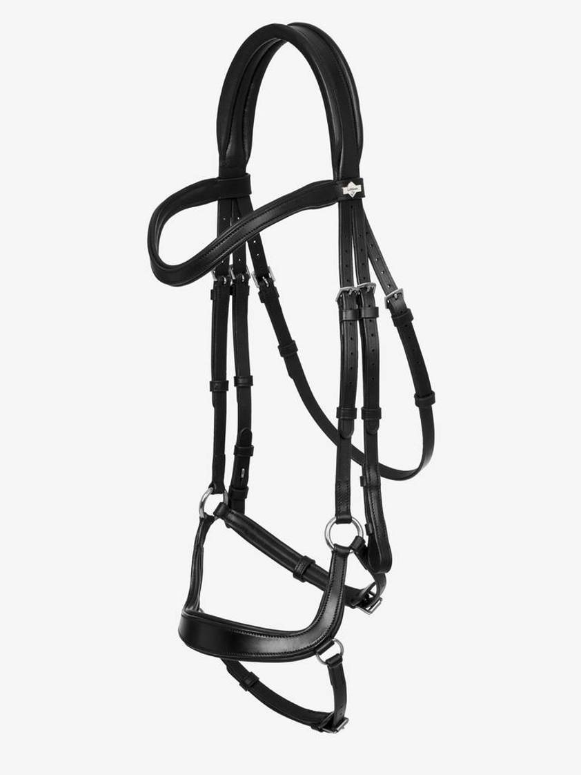 Black/Silver Arika Drop Bridle