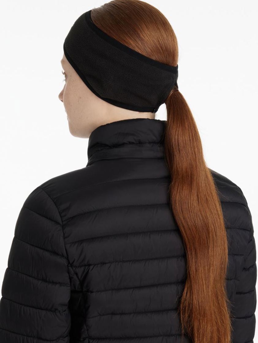 Black LeMieux Fleece Ear Warmer