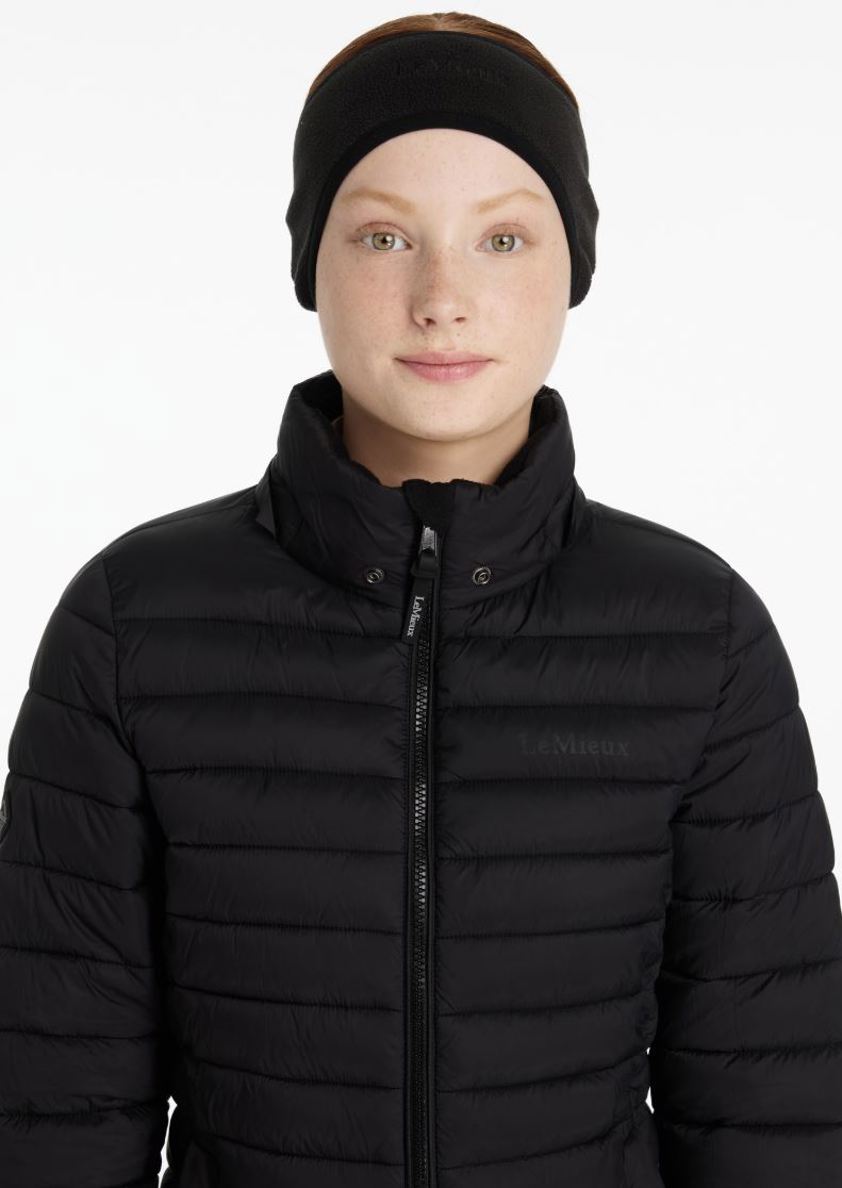 Black LeMieux Fleece Ear Warmer