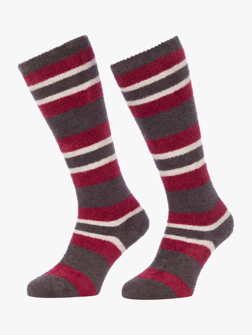 Ember Stripes LeMieux Junior Fluffies Socks