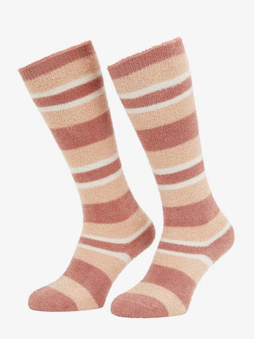 Apricot LeMieux Junior Fluffies Socks