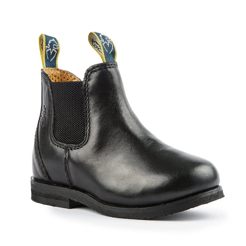 Black Moretta Fiora Jodhpur Boots