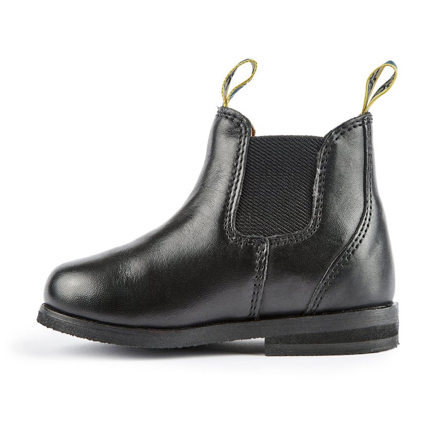 Black Moretta Fiora Jodhpur Boots