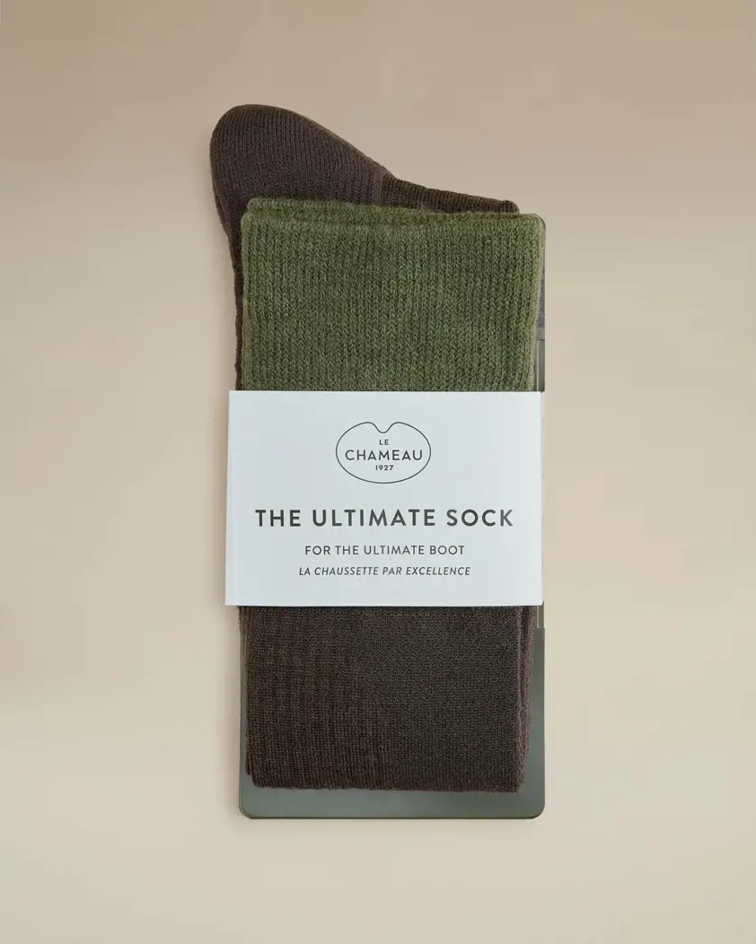 Iconic Green Le Chameau Vierzon & Vierzonord Socks