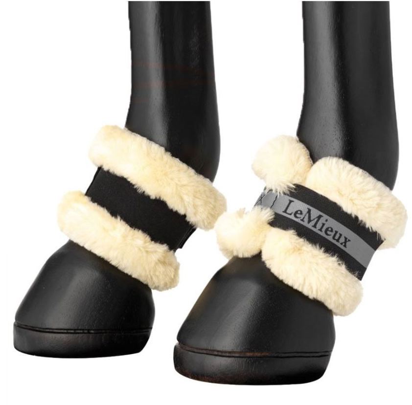 Black LeMieux Fleece Pastern Wrap Black