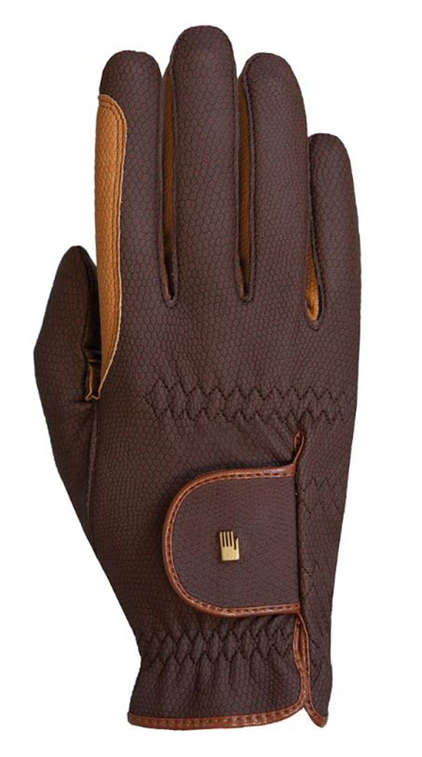 Black/Mocha Roeckl Malta Winter Gloves