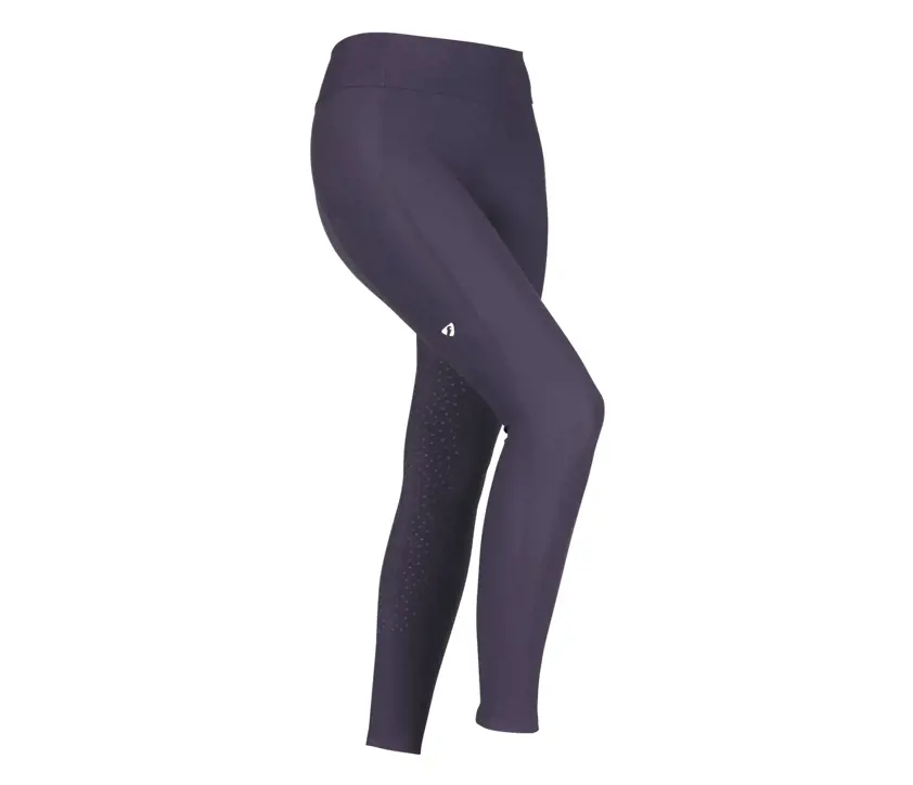 Navy Aubrion Laminated Riding Tights