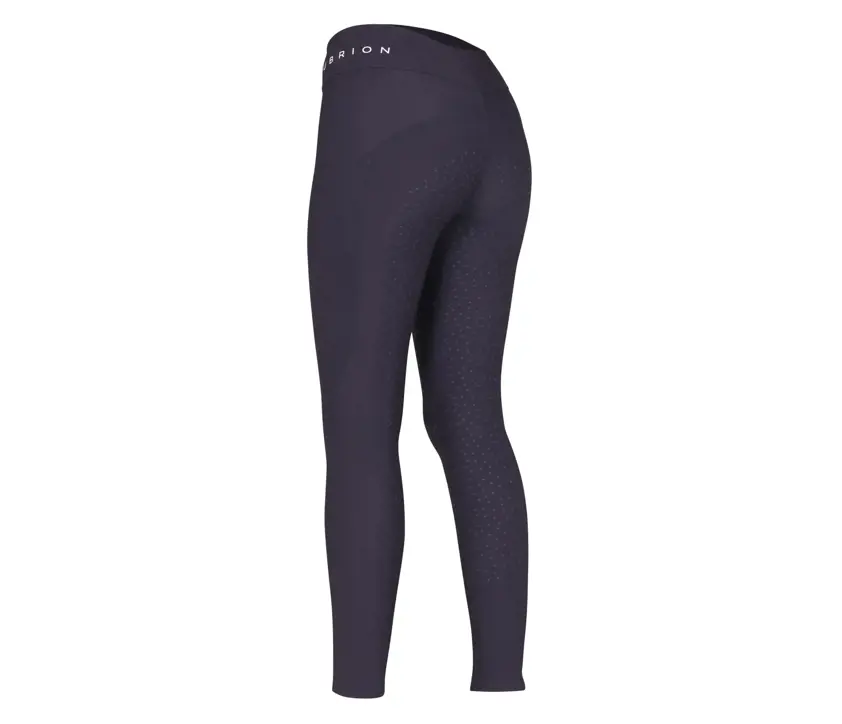 Navy Aubrion Laminated Riding Tights